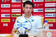 Photo report: Meeting and press conference of representatives of FC Altyn Asyr and Hanoi FC before the 2019 AFC Cup match