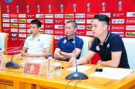 Photo report: Meeting and press conference of representatives of FC Altyn Asyr and Hanoi FC before the 2019 AFC Cup match