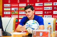 Photo report: Meeting and press conference of representatives of FC Altyn Asyr and Hanoi FC before the 2019 AFC Cup match