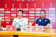 Photo report: Meeting and press conference of representatives of FC Altyn Asyr and Hanoi FC before the 2019 AFC Cup match