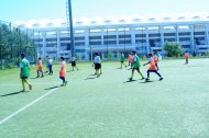 Fotoreportaž: Aşgabatda «Grassroots» çagalar futbol festiwaly geçirildi