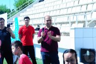 Fotoreportaž: Aşgabatda «Grassroots» çagalar futbol festiwaly geçirildi