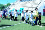 Fotoreportaž: Aşgabatda «Grassroots» çagalar futbol festiwaly geçirildi