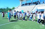 Fotoreportaž: Aşgabatda «Grassroots» çagalar futbol festiwaly geçirildi