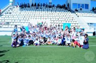 Fotoreportaž: Aşgabatda «Grassroots» çagalar futbol festiwaly geçirildi