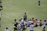 Fotoreportaž: Aşgabatda «Grassroots» çagalar futbol festiwaly geçirildi