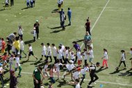 Fotoreportaž: Aşgabatda «Grassroots» çagalar futbol festiwaly geçirildi