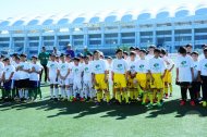 Fotoreportaž: Aşgabatda «Grassroots» çagalar futbol festiwaly geçirildi