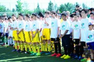 Fotoreportaž: Aşgabatda «Grassroots» çagalar futbol festiwaly geçirildi