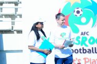 Fotoreportaž: Aşgabatda «Grassroots» çagalar futbol festiwaly geçirildi