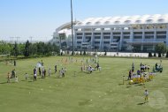 Fotoreportaž: Aşgabatda «Grassroots» çagalar futbol festiwaly geçirildi