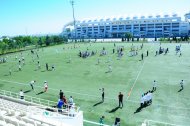 Fotoreportaž: Aşgabatda «Grassroots» çagalar futbol festiwaly geçirildi