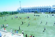 Fotoreportaž: Aşgabatda «Grassroots» çagalar futbol festiwaly geçirildi