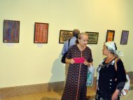 Photo report: Turkish Ebru Art Exhibition in Ashgabat