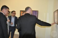 Photo report: Turkish Ebru Art Exhibition in Ashgabat