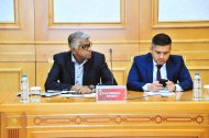 Photo report: Meeting of representatives of FC Altyn Asyr and FC Khujand before of the 2019 AFC Cup match