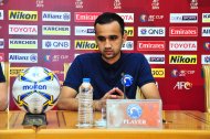 Photo report: Press conference of FC Altyn Asyr and FC Khujand before the match of the 2019 AFC Cup