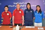 Friendly games of the Turkmenistan futsal women's team in Kuwait