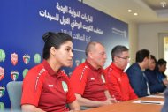 Friendly games of the Turkmenistan futsal women's team in Kuwait