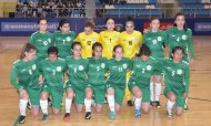 Friendly games of the Turkmenistan futsal women's team in Kuwait