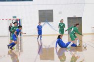 Friendly games of the Turkmenistan futsal women's team in Kuwait