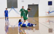 Friendly games of the Turkmenistan futsal women's team in Kuwait