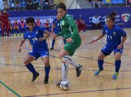 Friendly games of the Turkmenistan futsal women's team in Kuwait