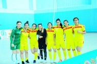 Photo report: Solemn ceremony of awarding the winners of the Futsal Cup of Turkmenistan among women's teams