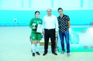 Photo report: Solemn ceremony of awarding the winners of the Futsal Cup of Turkmenistan among women's teams