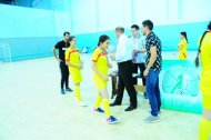 Photo report: Solemn ceremony of awarding the winners of the Futsal Cup of Turkmenistan among women's teams