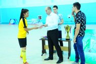 Photo report: Solemn ceremony of awarding the winners of the Futsal Cup of Turkmenistan among women's teams