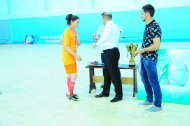 Photo report: Solemn ceremony of awarding the winners of the Futsal Cup of Turkmenistan among women's teams