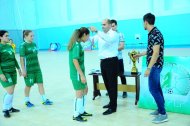 Photo report: Solemn ceremony of awarding the winners of the Futsal Cup of Turkmenistan among women's teams