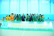 Photo report: Solemn ceremony of awarding the winners of the Futsal Cup of Turkmenistan among women's teams