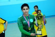 Photo report: Solemn ceremony of awarding the winners of the Futsal Cup of Turkmenistan among women's teams