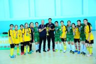 Photo report: Solemn ceremony of awarding the winners of the Futsal Cup of Turkmenistan among women's teams