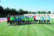 The first training of the Turkmenistan national football team under the leadership of Ante Miše