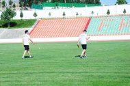 The first training of the Turkmenistan national football team under the leadership of Ante Miše