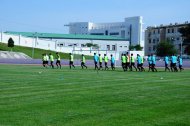 The first training of the Turkmenistan national football team under the leadership of Ante Miše