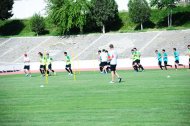 The first training of the Turkmenistan national football team under the leadership of Ante Miše