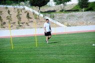 The first training of the Turkmenistan national football team under the leadership of Ante Miše