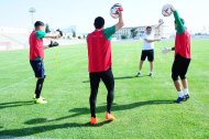 The first training of the Turkmenistan national football team under the leadership of Ante Miše