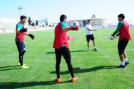 The first training of the Turkmenistan national football team under the leadership of Ante Miše