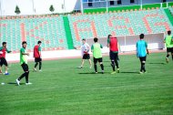 The first training of the Turkmenistan national football team under the leadership of Ante Miše