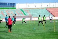 The first training of the Turkmenistan national football team under the leadership of Ante Miše