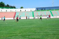 The first training of the Turkmenistan national football team under the leadership of Ante Miše