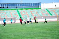 The first training of the Turkmenistan national football team under the leadership of Ante Miše