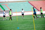 The first training of the Turkmenistan national football team under the leadership of Ante Miše