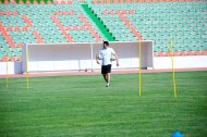 The first training of the Turkmenistan national football team under the leadership of Ante Miše