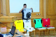 Photo report: Meeting of representatives of FC Altyn Asyr and FC Khujand before of the 2019 AFC Cup match